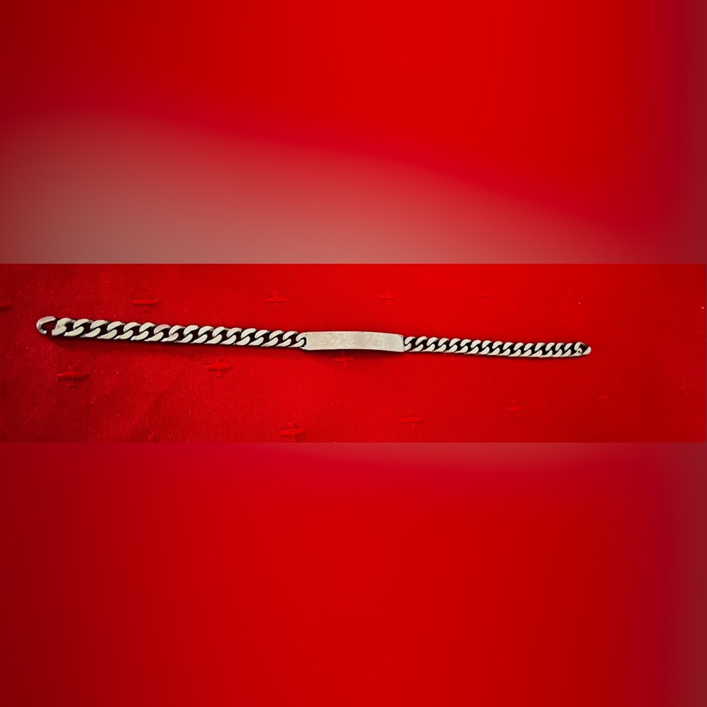 Vintage Sterling Silver "Natasha"Bracelet